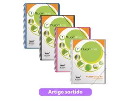 Portfolio Fluorline Espiral A4 40 Bolsas