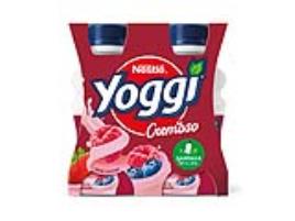 Iogurte Yoggi Líquido Cremoso Frutos Silvestres 4x160g