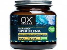 Suplemento Ox Nature Spirulina Havai 120 Caps