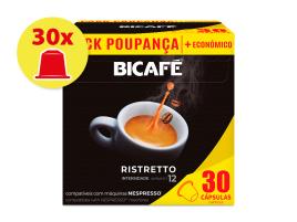 Cápsulas Bicafé Café Compatível Nespresso Pack Ristretto 30un