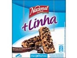 Barras Nacional Cereais Chocolate Negro 6un