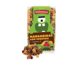 Massas Milaneza Margaridas Com Vegetais 500g