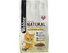 Ração Natural Para Gato Webbox Adulto Com Frango E Pato 2kg