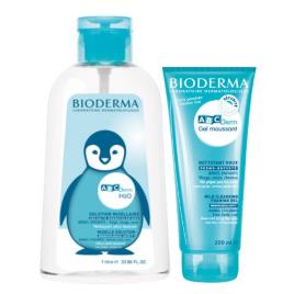 ABCDerm H2O Água Micelar 1000ml + Gel Moussant 200ml