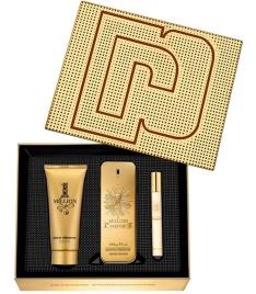 Paco Rabanne 1 Million Parfum Kit - Eau de Parfum 100Ml + Shower Gel 100Ml + Eau de Parfum 10Ml