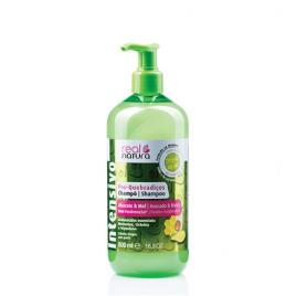 Real Natura Shampoo Sem Sal Pro-Quebradiços Abacate e Mel 500ml