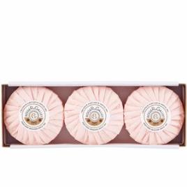 ROSE savons doux parfumés 3 x 100 gr