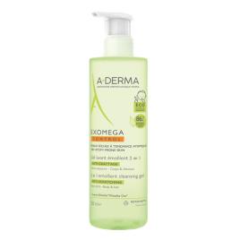 A-Derma Exomega Control Gel de Limpeza Cabelo e Corpo 500ml