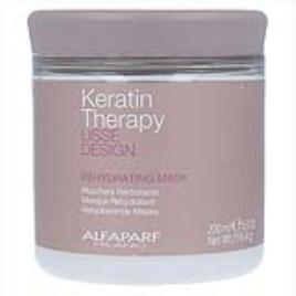 Máscara Capilar Lisse Design Keratin Therapy Alfaparf Milano 8022297056081 Rehydrating (200 ml)