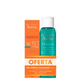 Avène Cleanance Solar SPF50+ Pack Creme + Gel de Limpeza