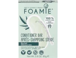 Condicionador Sólido FOAMIE Aloe You Very Much Cabelo Seco (80 g)