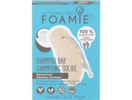 Champô Sólido FOAMIE Shake Your Coconuts Cabelo Normal (80 g)