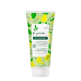 Klorane Junior Gel de Duche 2 em 1 de Pêra 200ml