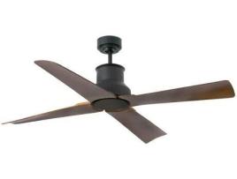 Ventoinha de Teto FARO BARCELONA Winche Preto (30 W - Diâmetro 130 cm)