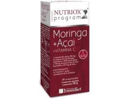 Suplemento Alimentar NUTRIOX Moringa Açaí E Vitamina C (30 comprimidos de 120mg)