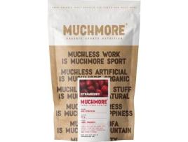 Suplemento Alimentar MUCHMORE Proteína De Soro De Leite Orgânico De Morango (750 g de pó)