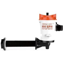 Seaflo 800 Gph 12v 4a Horizontal Livewell Pump