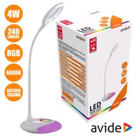 Candeeiro Decorativo Led Dimável Bat 4000k+rgb 240lm Avide