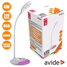 Candeeiro Decorativo Led Dimável Bat 4000k+rgb 240lm 