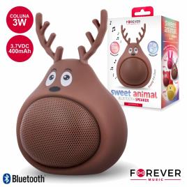 Coluna Bluetooth Portátil 3w Modelo Veado 