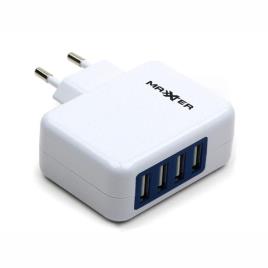 Alimentador 220vac - 5vdc 3.1a 4 X Usb