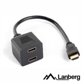 Adaptador HDMI 1 Entrada 2 Saídas LANBERG