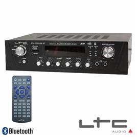 Amplificador Áudio Stéreo Hifi 2 X 50w Usb/Am/Fm/Bt/Sd Ltc