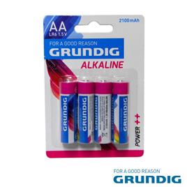 PILHA ALCALINA LR6/AA 1.5V 4X BLISTER GRUNDIG