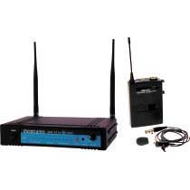 Central 1 Microfone S/Fios Lapela Uhf 