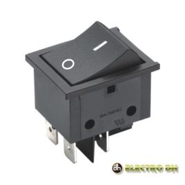 Interruptor Basculante 16a-250v Dpst (On)-Off Edh
