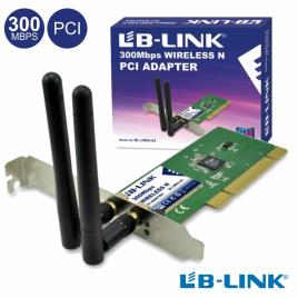 Placa De Rede Pci Wireless 300mbps 