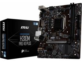 Motherboard MSI H310M Pro-VD Plus (Socket LGA1151 - Intel H310 - Micro-ATX)