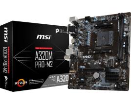 Motherboard Micro ATX A320M Pro-M2 Skt AM4 - MSI