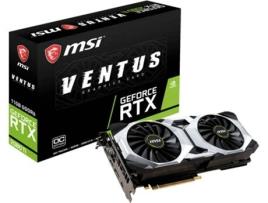 Placa Gráfica MSI GeForce RTX 2080Ti Ventus OC (NVIDIA - 11 GB DDR6)