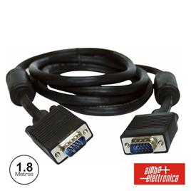 Cabo Vga Macho / Macho 1.8m C/Filtro
