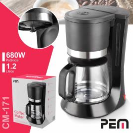 Máquina De Café Elétrica C/ Jarro 1.2l 680w 