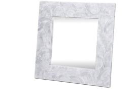 Espelho LOHOART Quadrado (Prata - Madeira - 80 x 80 x 3.5cm)