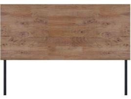 Cabeceira de Cama ABECEDARIO boreal – Preto (Madeira - 100 x 125 x 3,5  cm)