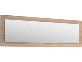 Espelho de Parede HOMESOUTH Julieta 167 (Cambria Claro - Pinho - 167 x 55 x 2 cm)