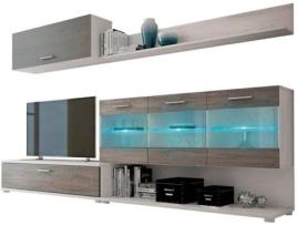 Móvel de TV HOMESOUTH Andersen pinho - Cinzento