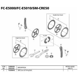 Shimano Steps Cre50 Preto 38t