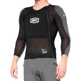 100percent Tarka Protective Long Sleeve T-shirt Preto S