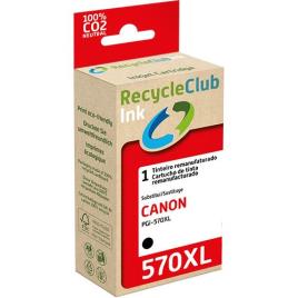 Tinteiro Recycleclub Canon PGI-570XL - Preto
