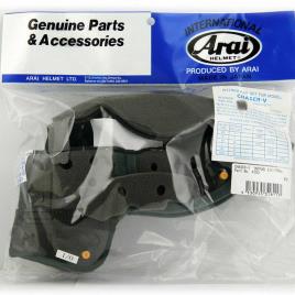 Arai Chaser-v Interior Pad 12 Mm Preto L