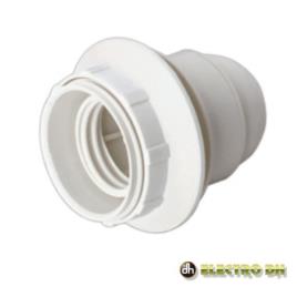 Casquilho Para Lâmpada E27 Branco Electro Dh