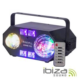 Projetor 4em1 Astro Efeito Água Rgbw Uv Strobe Irc 