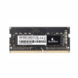 Memória RAM 4GB DDR3 1600MHz SO-DIMM CL11  BLUERAY