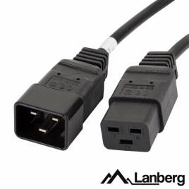 Cabo Alimentação IEC C20 Macho / C19 Fêmea 1.8m LANBERG