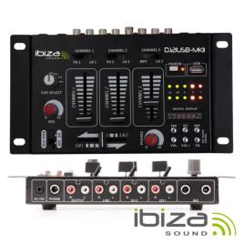 Mesa De Mistura 4 Canais 7 Entradas Usb 