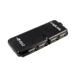 Hub 4 Portas Usb 2.0 Logilink Uh0001a